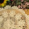 Cotton Tablecloth Floral Decor Dining Table Cafe Shop
