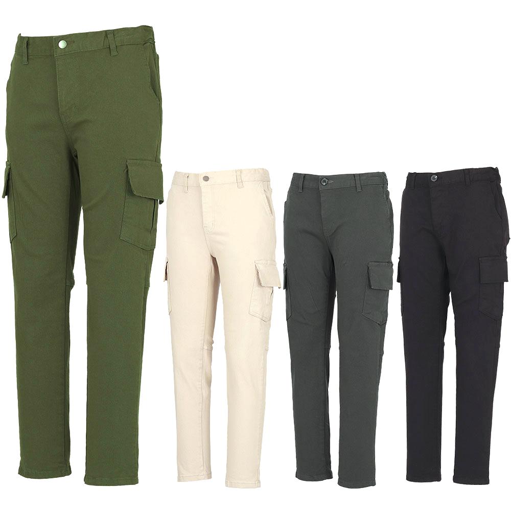 Kim Young Joo Golf Spring/Autumn Basic Cargo Half-Waist Cotton Spandex Men'S Cargo Pants Dosmsl71 (B Type)