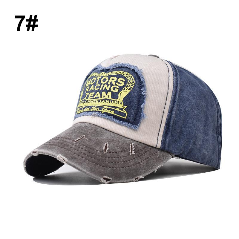 New Letter Baseball Cap Summer Washed Cotton Baseball Hat Fashion Snapback Caps For Men Women Hip Hop Caps Peaked Hats Men Casual Sun Hat