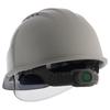 Sumibe Techno Plastics KKC3 Series Helmet with Vents, Clear Peak, Face Shield, and Styrofoam Liner (KKC3S-B-PGR-S)