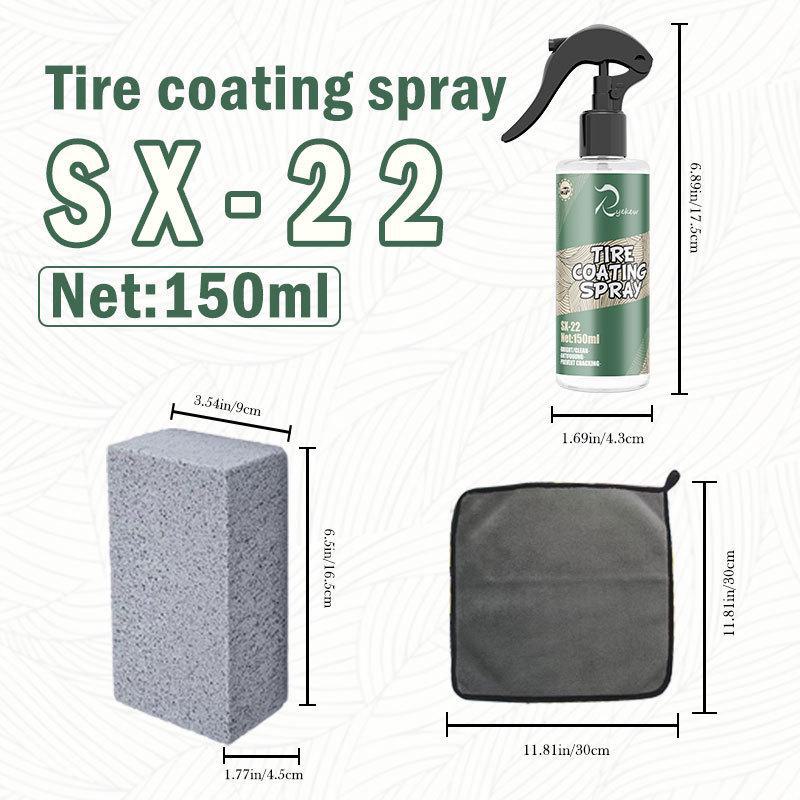 

Відбілювач і віск для шин ReviveX: Очищувач, дезактиватор, засіб проти старіння, реноватор, захисний засіб для автомобільних шин, пластику та дисків Tire Cleaner