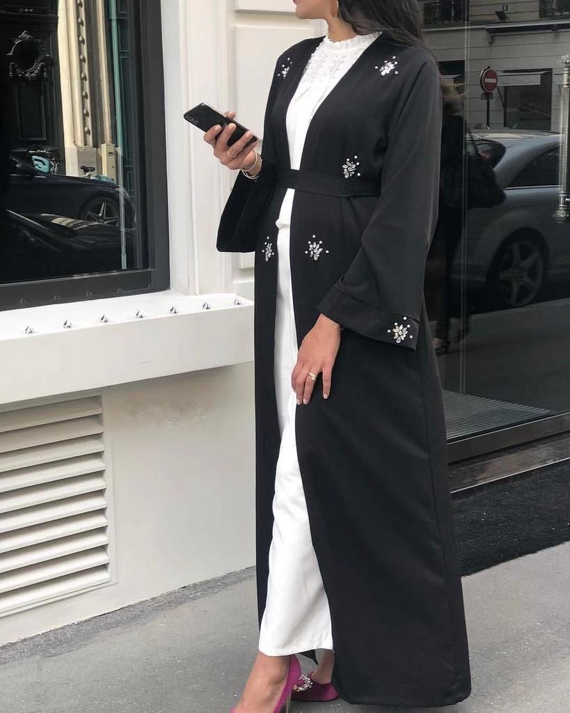 Midden-Oosterse Dames Geborduurde Vest Robe LR225