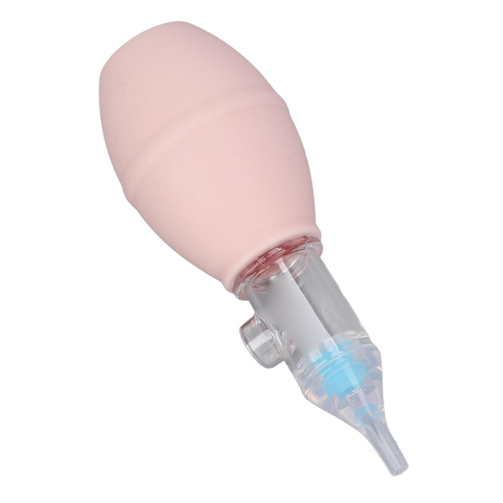 Baby Manual Nasal Aspirator Silicone Nose Mucus Suction Sucker Cleaning Tool for Infant Toddlers