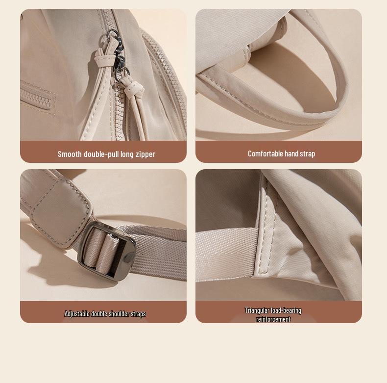 Zaino in Tela Leggero Versatile da Donna - per Pendolarismo, Viaggio e Studenti con Grande Capacità