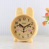 Fashion silent alarm clock student dormitory small alarm clock children's bedroom desktop clock cartoon