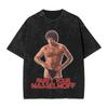 David Hasselhoff Funny Graphic Print TShirt Retro Washed Cotton Women Men Summer Harajuku Fashion New Top Gothic Oversized Tees