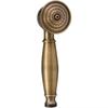 Retro Antique Brass Shower Head High Pressure Handheld Shower Head with Hose Bracket for Bathroom Shower System Accessories