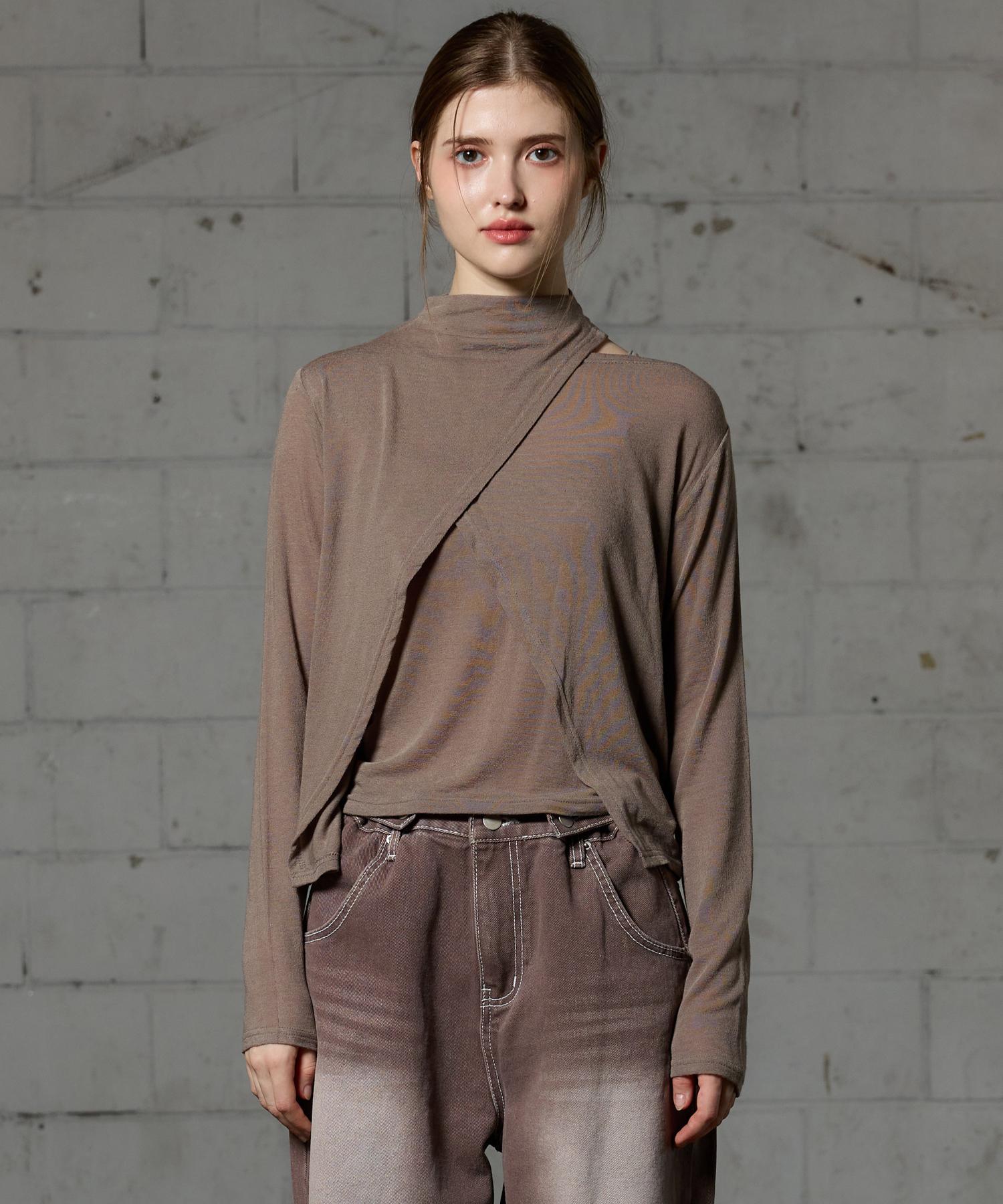 Ari Are Wool Long Sleeve Set / Mocha Mocha/Free