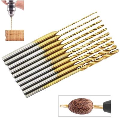 Mikro-Spiralbohrer-Set - 1 Stück 0,8 mm - 2,0 mm Mini-Bohrer 2,35 Schaft HSS Mini-Gravierbohrer Lochbohrwerkzeug