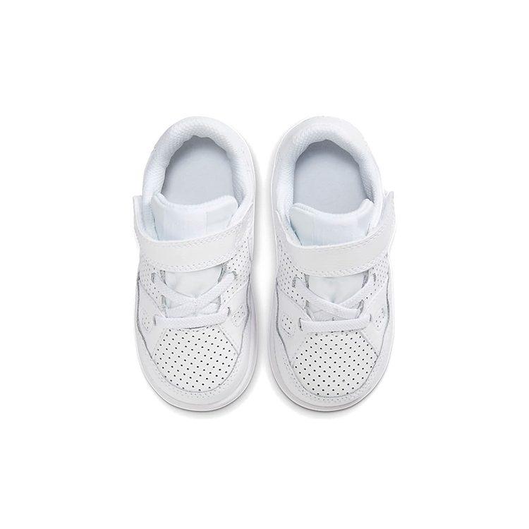 Nike Son Of Force Low Top Skateboard Shoes Pure White Infant And Toddler 615150-109