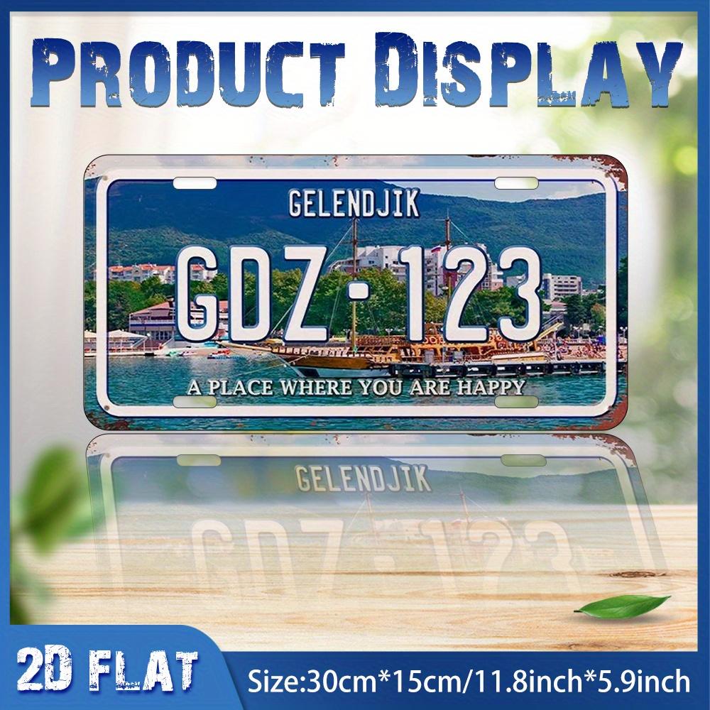 

D Flat D flat pc Metal Sign Aluminum UV printing (xcmxinch) suitable for various festival decorations ga 15x30cm(5.9x7.8inch)