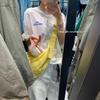 2025 Spring/Summer Korean Nylon Crossbody Dumpling Bag: Women's Large Capacity Pleated Tote Crescent Bag.