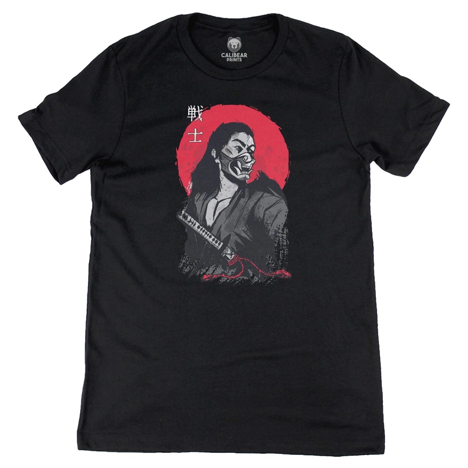 

Japanese Samurai Rounin Warrior Aesthetic Graphic T-T-Shirt Unisex 100% Cotton Tee S