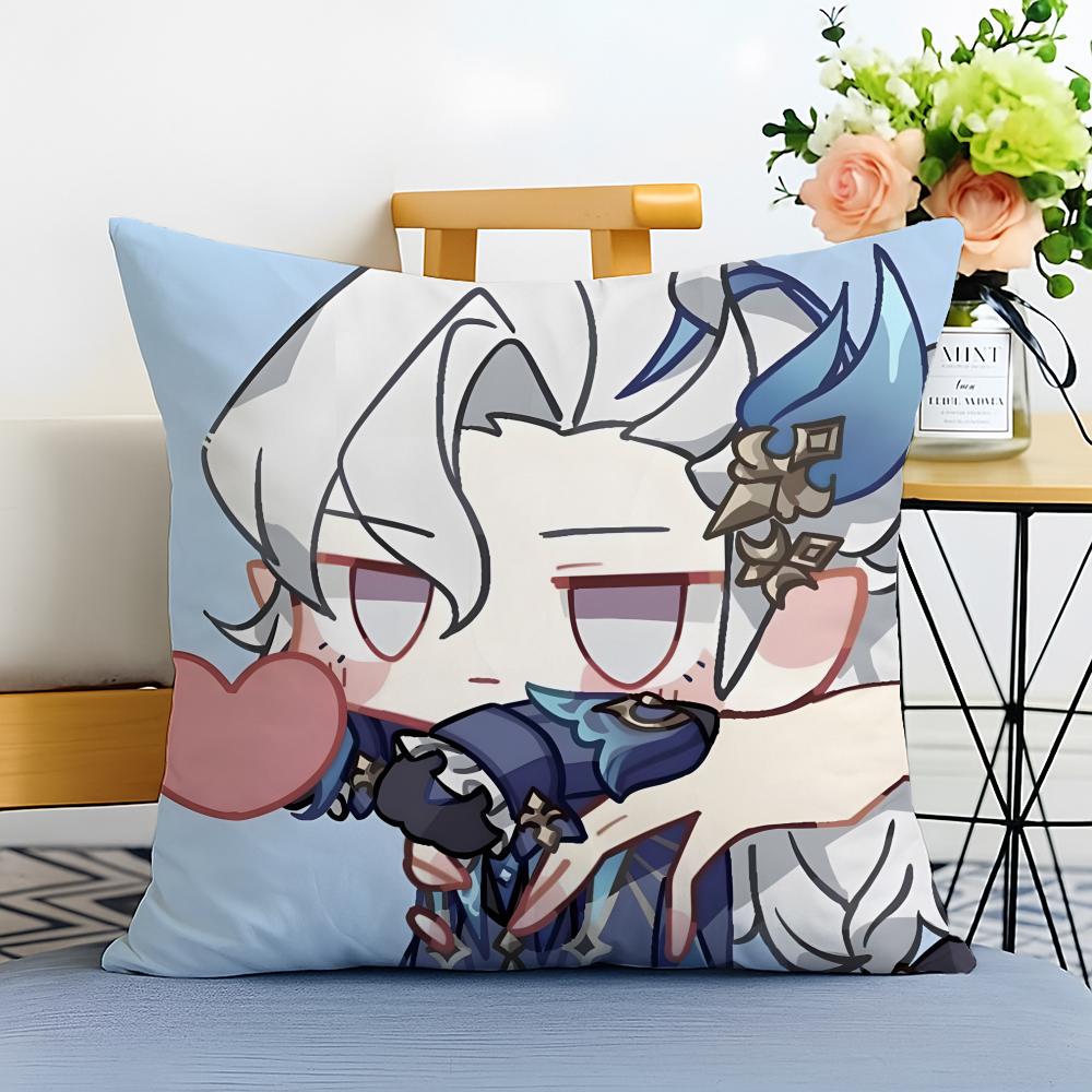 

Neuvillette Cushion Cover Washable Linen Pillowcase Soft for Sofa Bed Cozy Home Room Decor 30x30cm