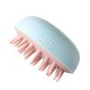 Silicone Shampoo Brush Hair Scalp Massager Portable Shower Scrubbing Brush for Exfoliating