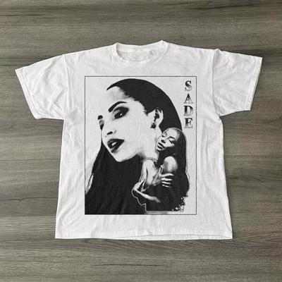 SADE 1993 LOVE DELUXE WELTTOURNEE Shirt Klassisches Weiß Unisex S-5XL Unisex T-Shirt
