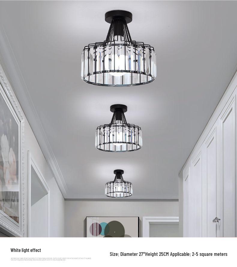 Simple Modern Crystal Chandelier for Restaurant or Bedroom