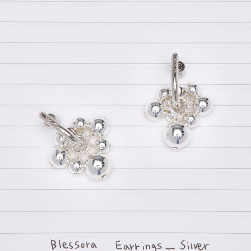 viollina Blessora Earrings_Silver