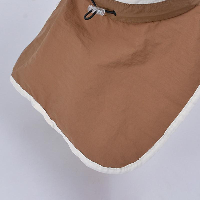 Kapelusz przeciwsłoneczny dla dzieci z osłoną na kark, kapelusz wędkarski z szerokim rondem dla niemowląt, chłopców, dziewczynek, na lato, na zewnątrz, regulowany, ochrona UV, 7 kolorów