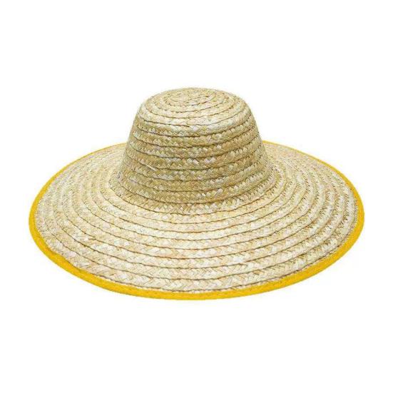 Sun Protection Large Straw Hat Lightweight Breathable Natural Straw Hat