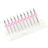 10pcs PCB Print Circuit Board Carbide Micro Drill Bits Tool Set for CNC SMT