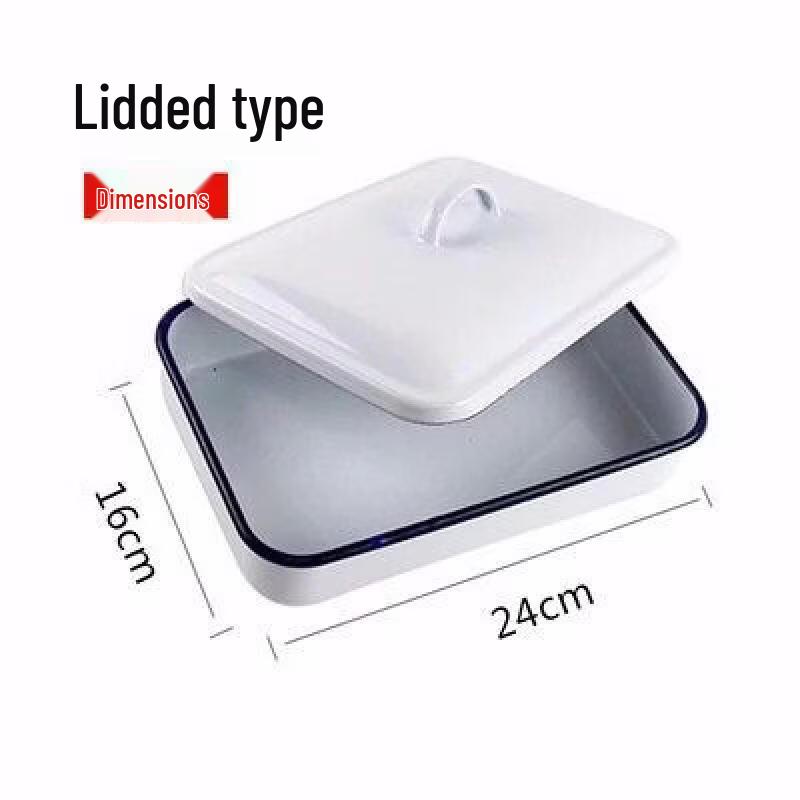 Heavy-Duty Enamel Laboratory Utility Tray