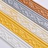 3D Wall Trim Line Skirting Border Self Adhesive Waterproof Baseboard Wallpaper Wall Sticker For Room Home Decoration