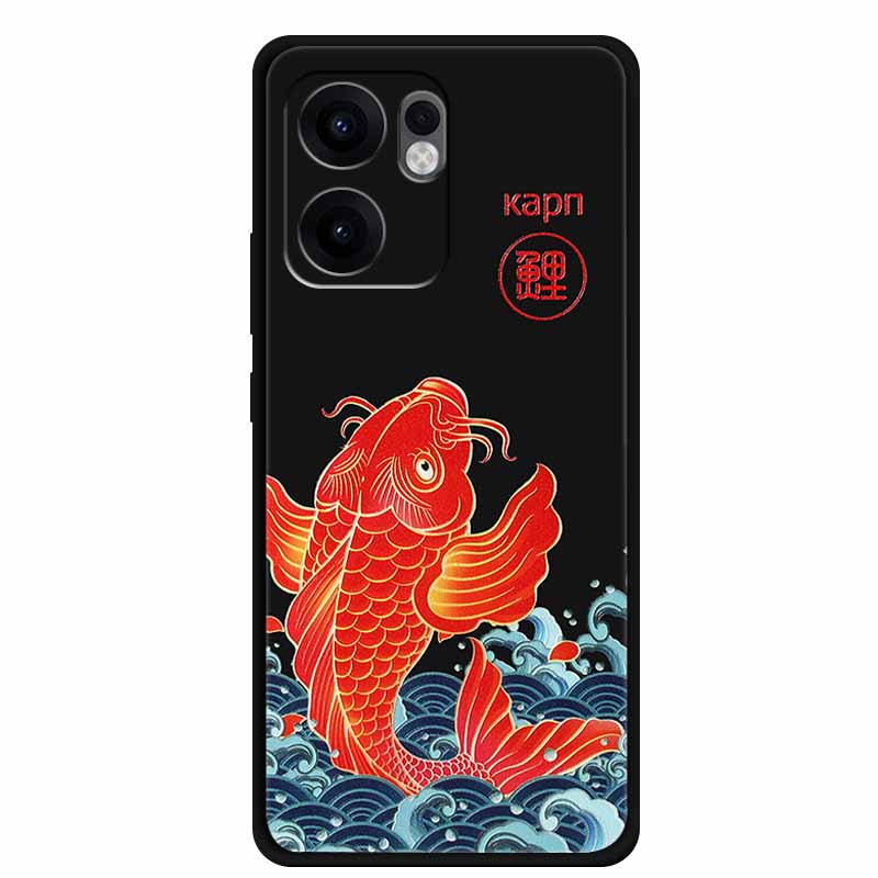 3D Emboss Case For OPPO Reno 13F 14F Case 13 14 F Coque Flowers Silicone Soft Back Cover For OPPO Reno 13 Pro A38 A18 Phone Case