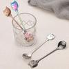 ZISIZ Lucky Cat Stirring and Strainer Spoon