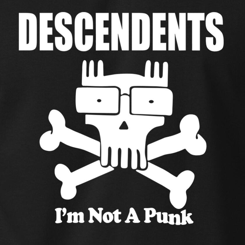 

DESCENDENTS Я не панк Хардкор Панк-рок Гурт Легенда на футболці S-6XL Унісекс Футболка XL