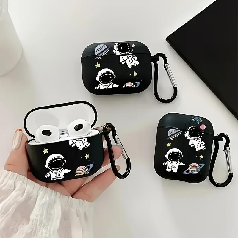 Astronaut and Planet Design Earphone Protective Cover For Airpods 3 4 PRO/PRO 2/PRO 3 Anti Drop Matte Texture