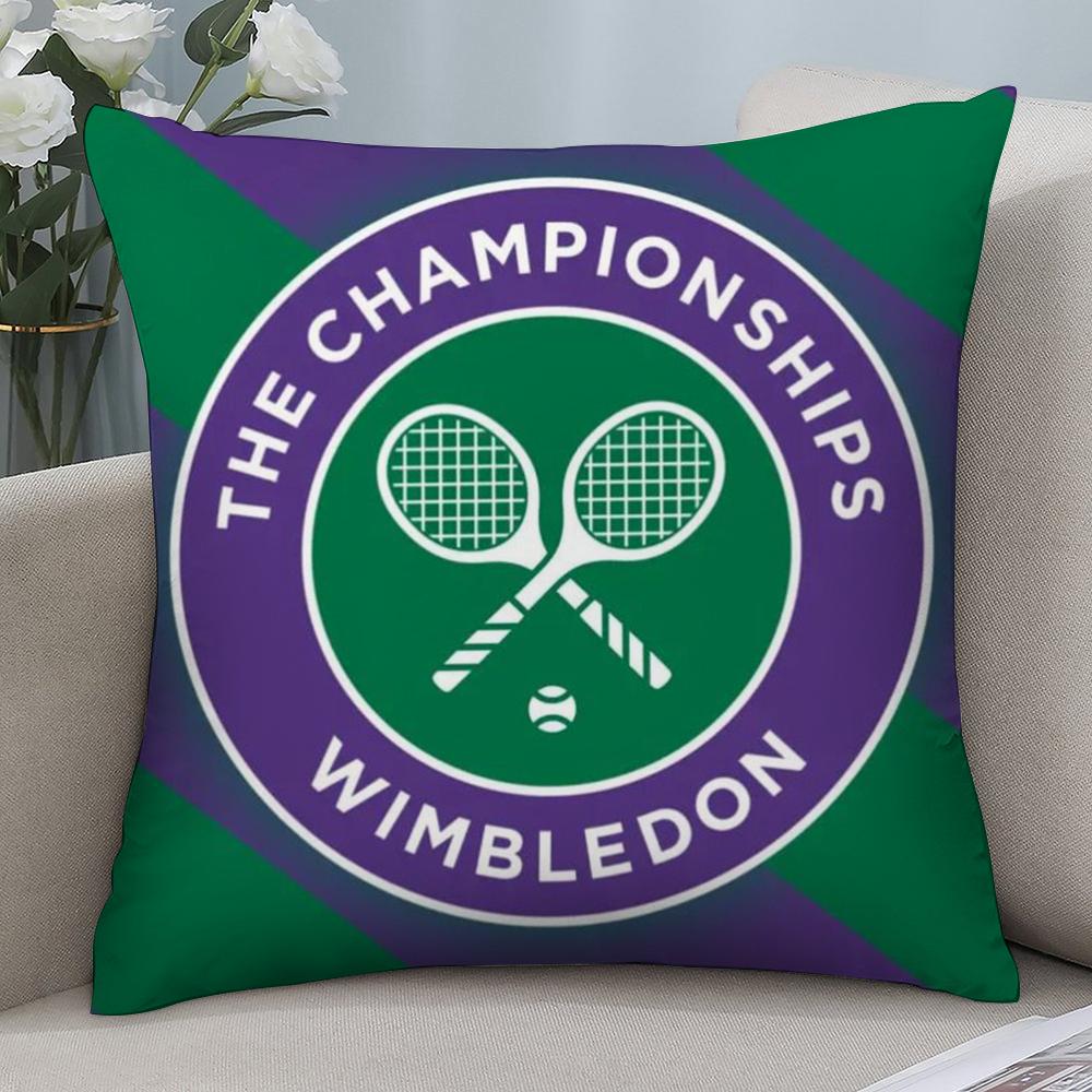 

W-Wimbledon cool Pillow Case Short Plush Sofa Decorative Gift Home Double-sided Printing Cushion 12x12in 30x30cm