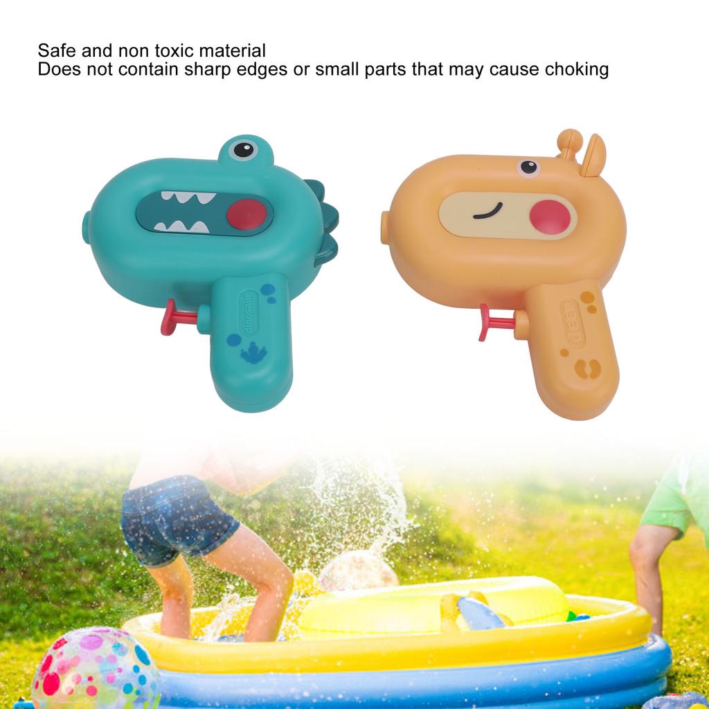 2pcs Kids Water Squirter Plastic Summer Water Soaker Toys for Swimming Pool Beach Sand