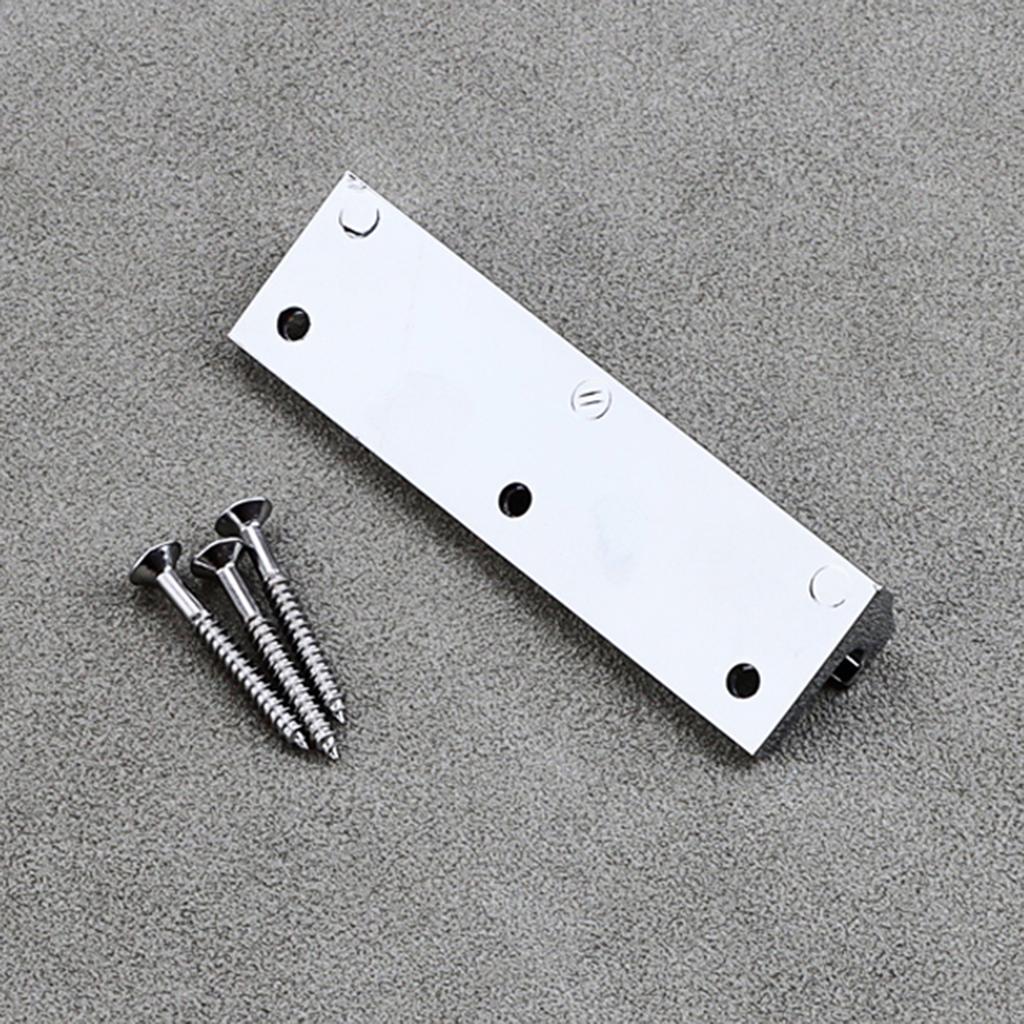 Brass Guitar Bridge Fixed Harp Unique 12 Strings Electric Guitar Bridge Metal Guitar Parts Durable and Reliable