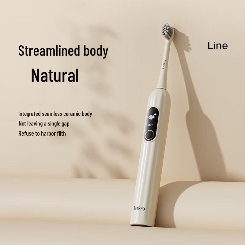 ApiYoo S1 Smart Electric Toothbrush with Digital Display CN plug (adapter included)