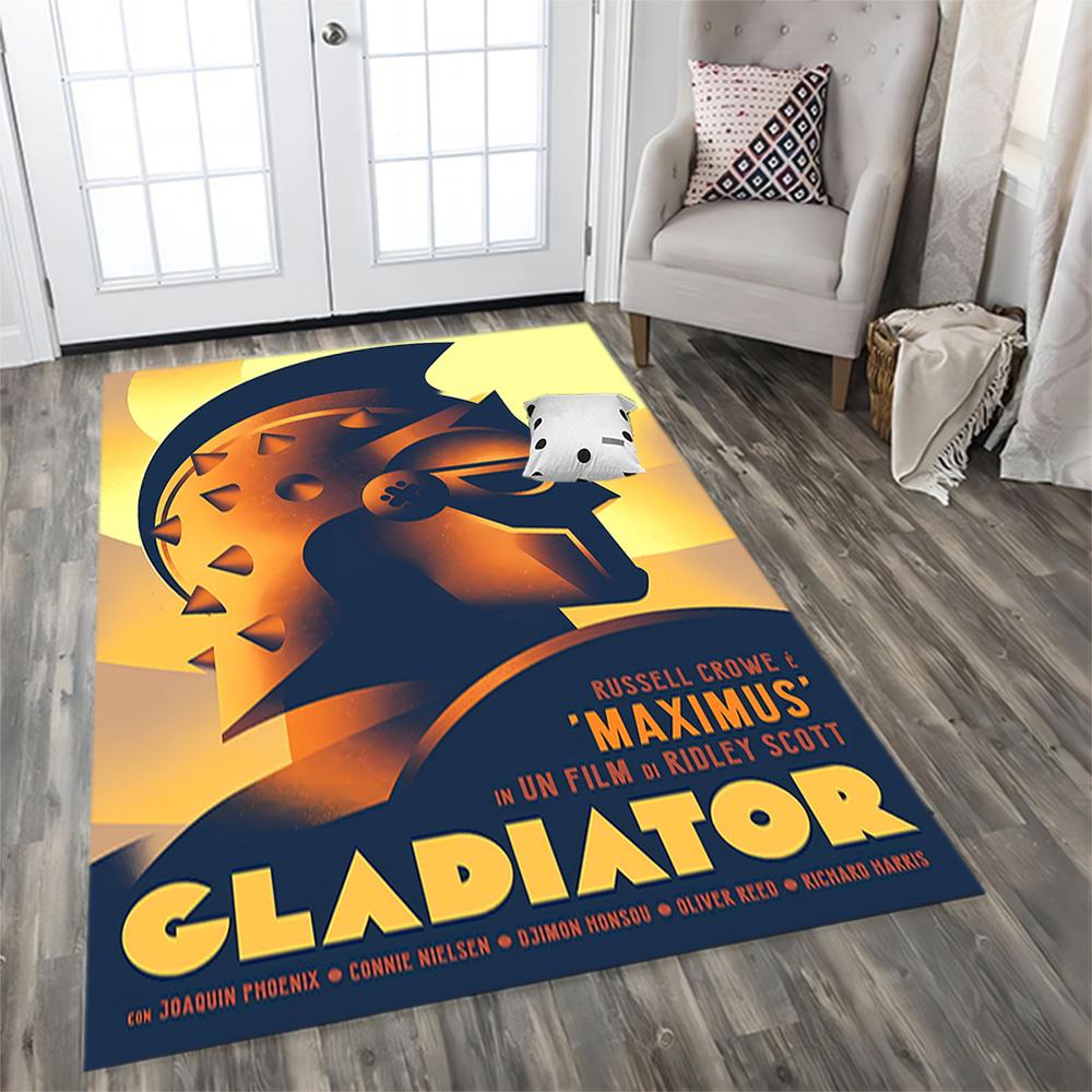 Gladiator Epic Journey Teppich für Wohnzimmer, Schlafzimmer, Heimdekoration und als Geschenke.