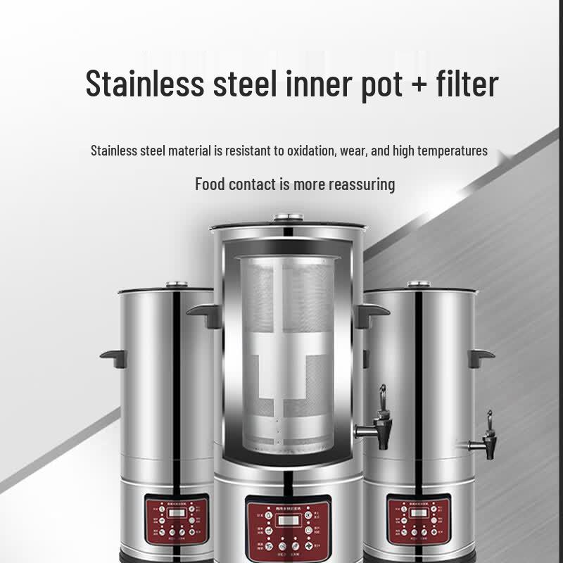 Heyuan Commercial Automatic Filter-Free Soy Milk Maker DS-E20