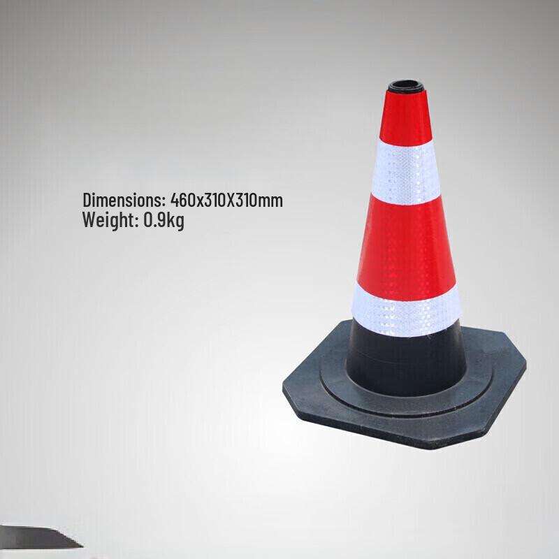 

Brangdy Reflective Rubber Traffic Cone 50cm