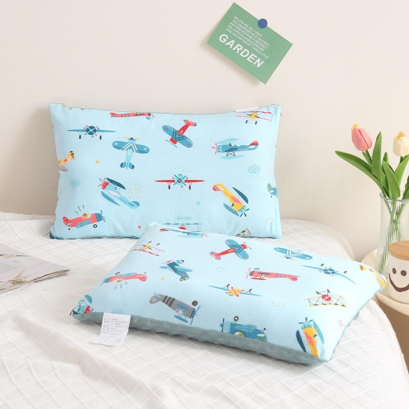 Class A Full Cotton Doudou Velvet Cartoon Small Pillow Kindergarten Students and Children Doudou Pillow Core Cervical Vertebrae Pillow Can Be Removed