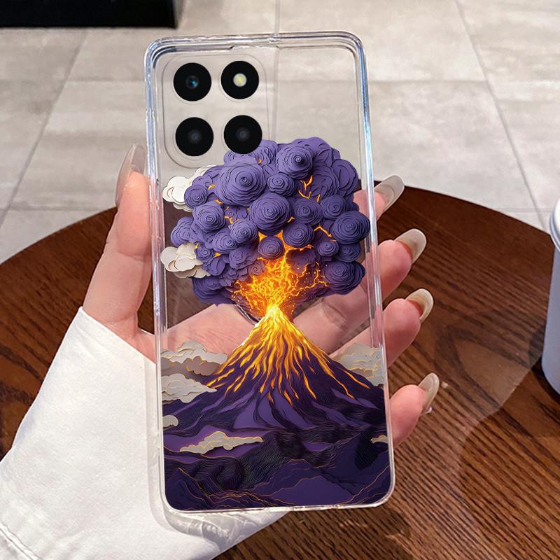 Jelly Casing For Honor X6A Plus HonorX6A X6C Fundas Clear Silicone Soft TPU Back Cover Cute Cat Rabbit Heart Protective Case