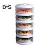 Insulated Dish Cover Anti-fly Dust-proof Multi-layer Storage Heat Preservation Kitchen Food Box Stackable Container for Outdoor Picnic BBQ Dining