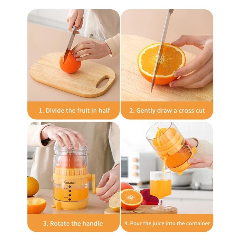2 In 1 Manual Juicer With Handle Press Juice Machine Multifunctional Hand Juicer Squeezer  Home