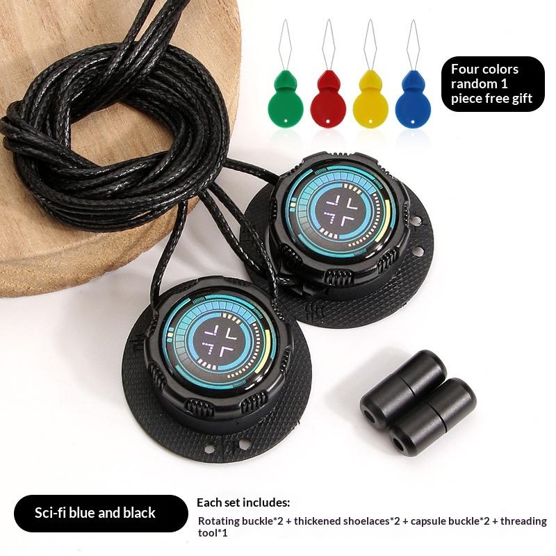1/3 Sets Lace-Free Swivel Buckle Sports Shoe Laces For Men And Women Casual Lazy Shoes Lace Diy Accessories