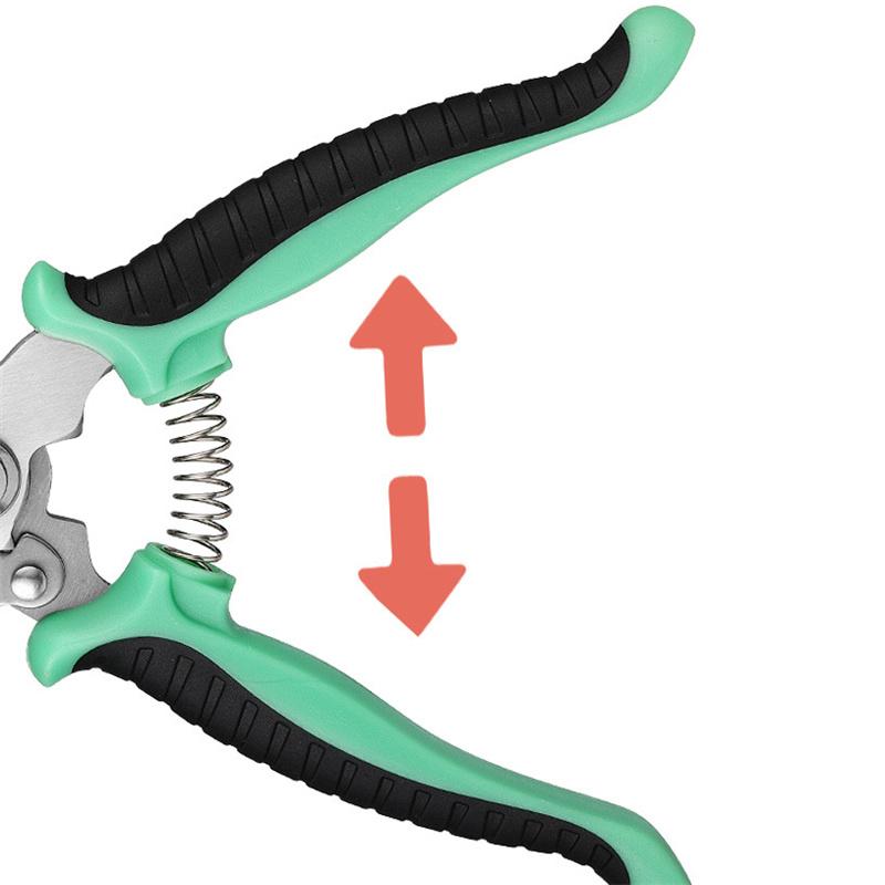 Professionelle scharfe Gartenschere Gartenschere Baum Blumenschere Trimmer Gartenschere Obstgärten Obstpflücker