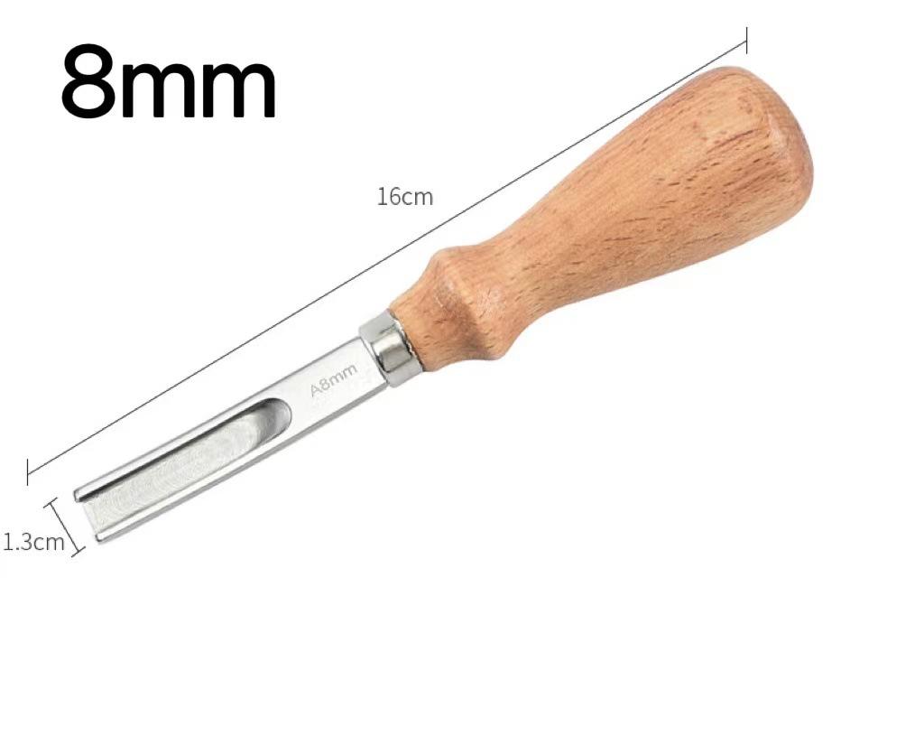 1pc Practical Leather Craft Edge Beveler Skiving Beveling Cutting DIY Handmade Cutting Hand Trimming Leather Craft Tools