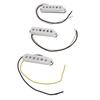 3 Pieces Guitar Pickup Set Bridge Middle and Neck Pickups Replacement 6 String Electric Guitar