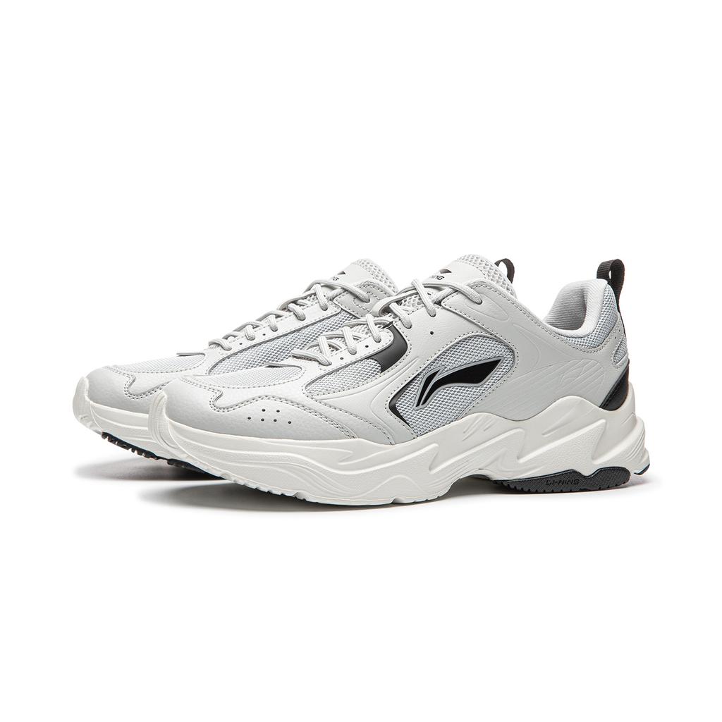 Li Ning Casual Shoes Men's Low Top Gray/Black AGCW481-1