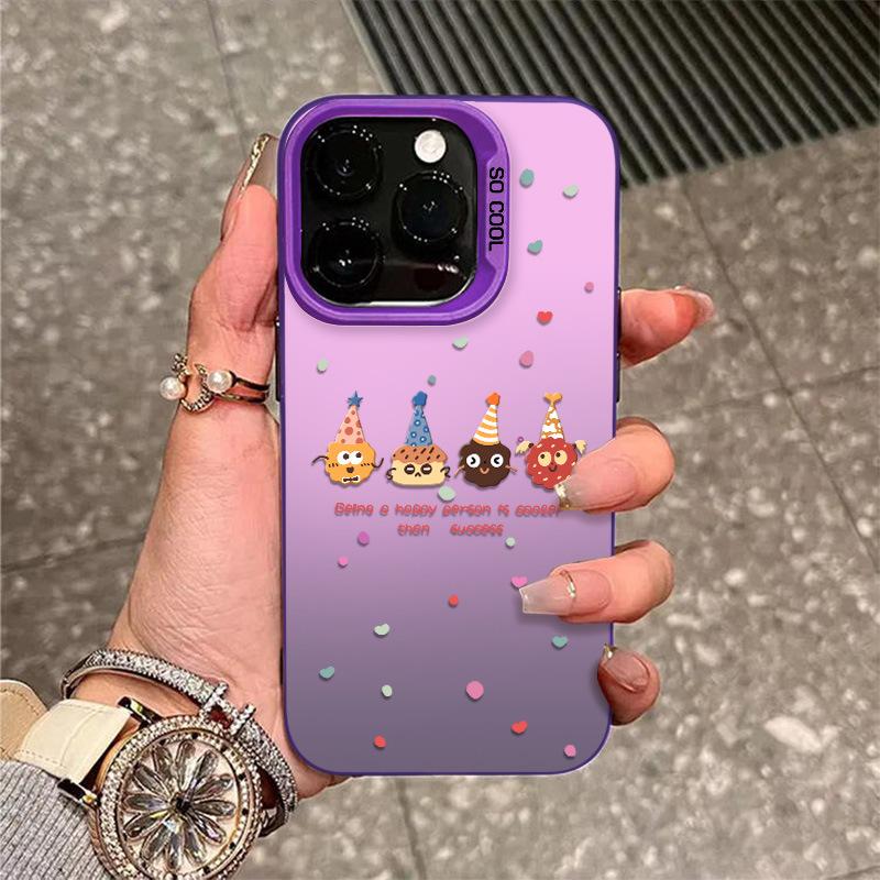 

Biscuit Little Man for IPhone 16/15 Pro Vitality 1411 Phone Case 12 for Apple 13 Protective Case For Apple 6