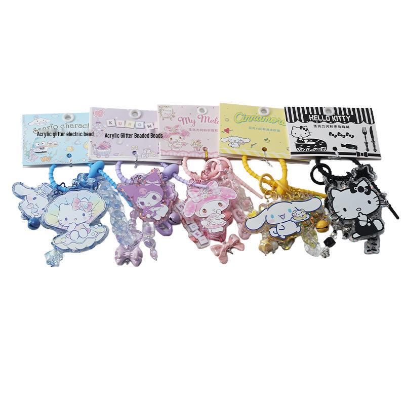 Sanrio Kuromi & Cinnamoroll Akrylowa Zawieszka do Torby Breloczek