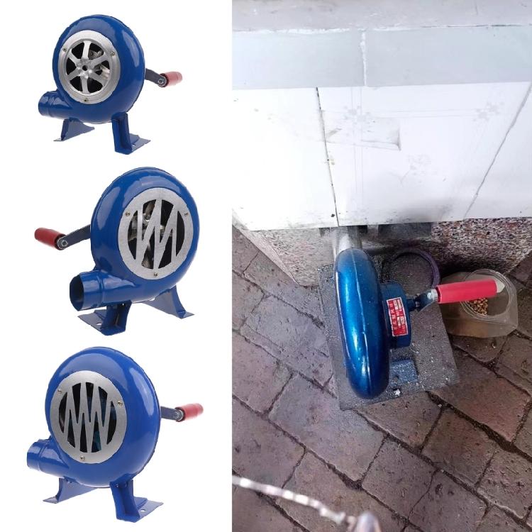 150W 120W 80W Large Air Flow Manual Blower Fan for Barbecue Picnic Camping